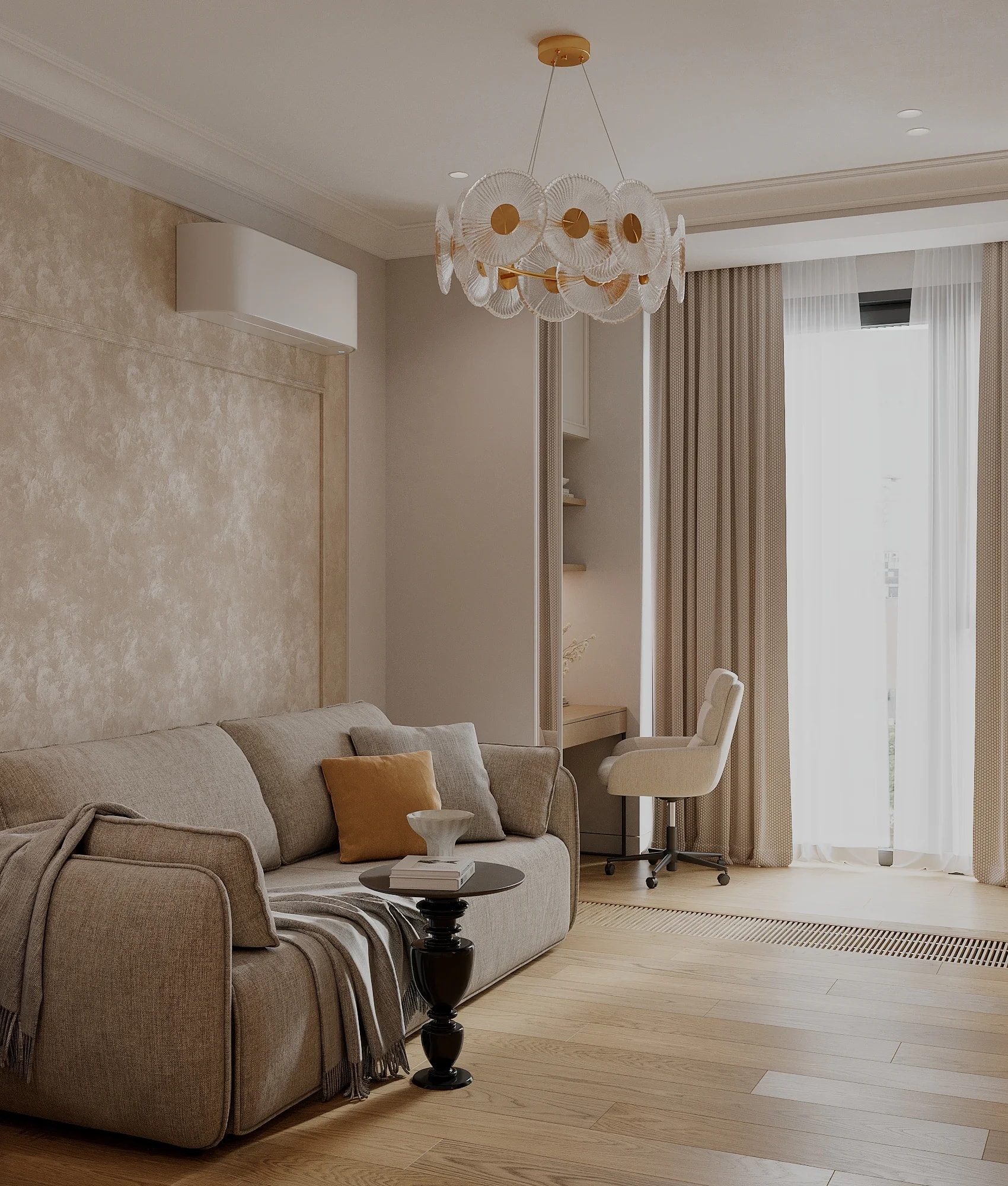 Практичный диван в гостиную