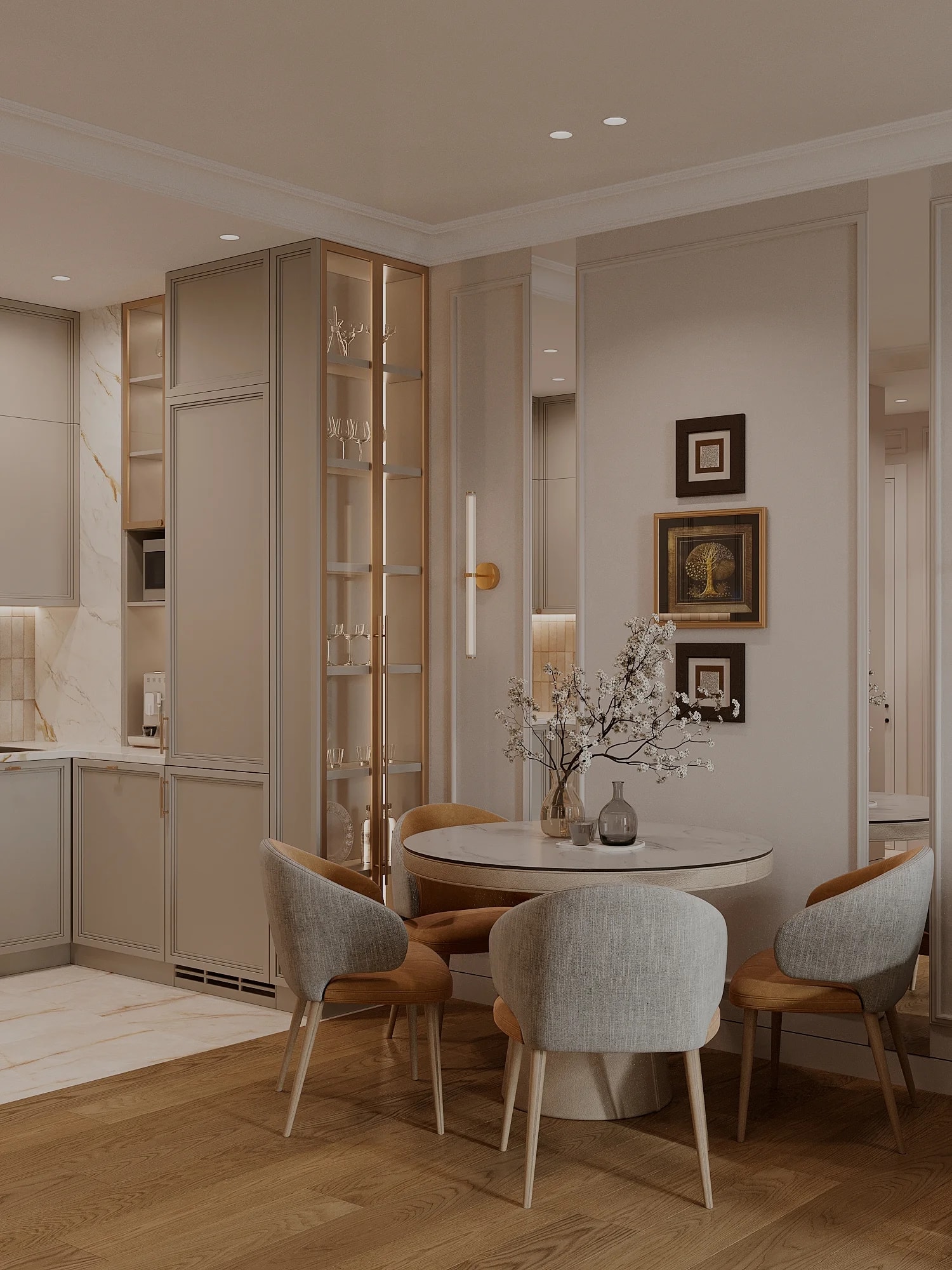 Роскошная гостиная в современном стиле