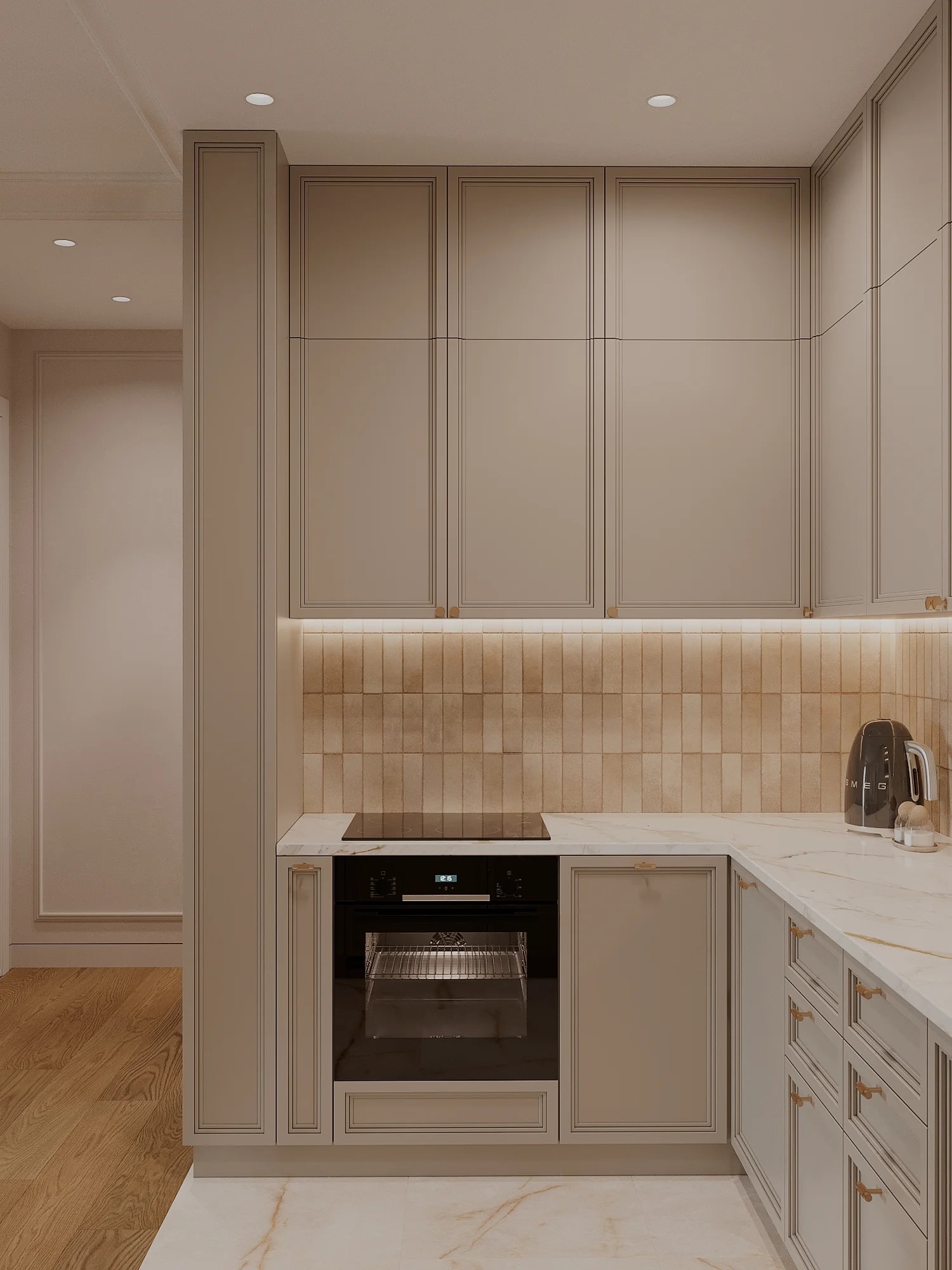 Практичная кухня для дома